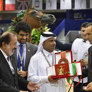 Filly Bronze Champion: Menwah Al Shaqab (Wadee Al Shaqab X Miss El Power JQ)  