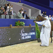 Yearling Filly Gold Champion: Hadba Al Shaqab (Marwan Al Shaqab X OFW Mishaahl)   