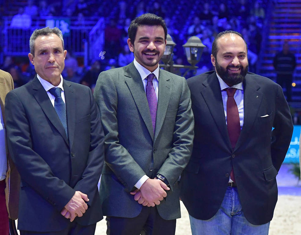 Gold Champion Yearling Male: Figaro (Wadee Al Shaqab X Shirin By Aisha)