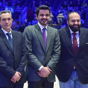 Gold Champion Yearling Male: Figaro (Wadee Al Shaqab X Shirin By Aisha)