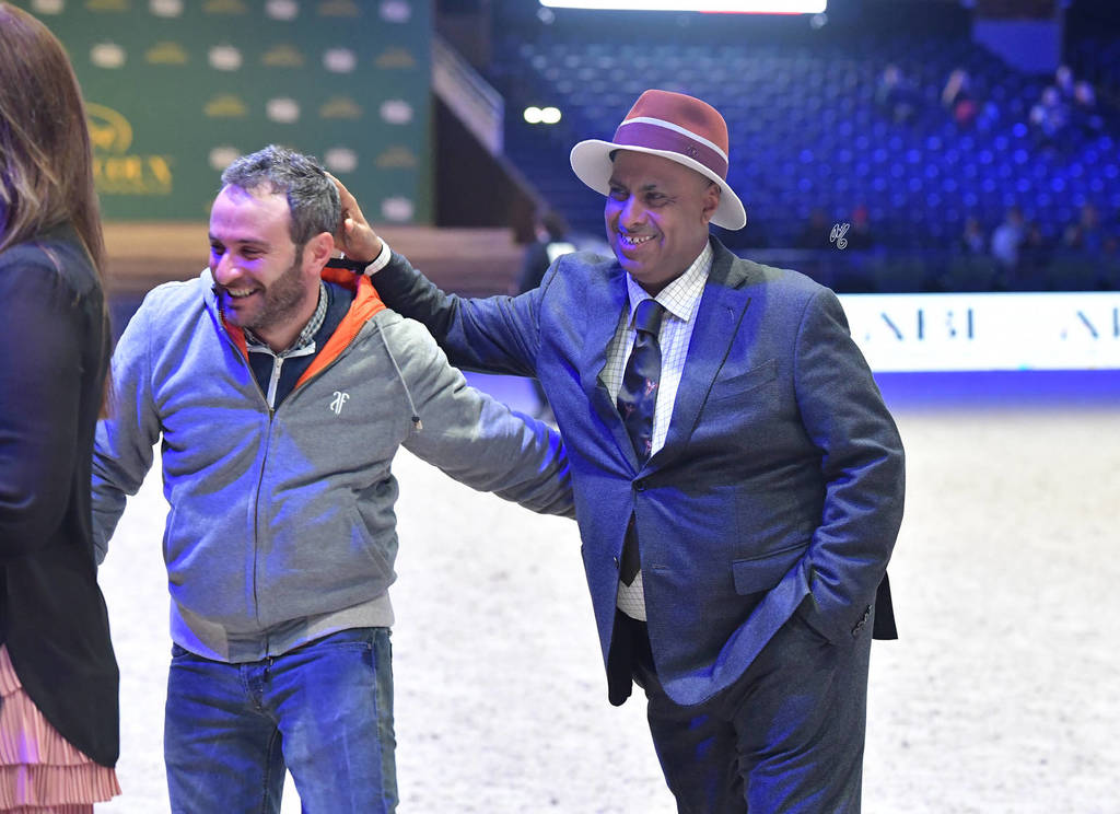 Gold Champion Yearling Male: Figaro (Wadee Al Shaqab X Shirin By Aisha)