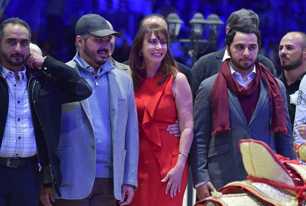 Gold Champion Junior Female: Mozn Albidayer (SMA Magic One X Mattahari) 