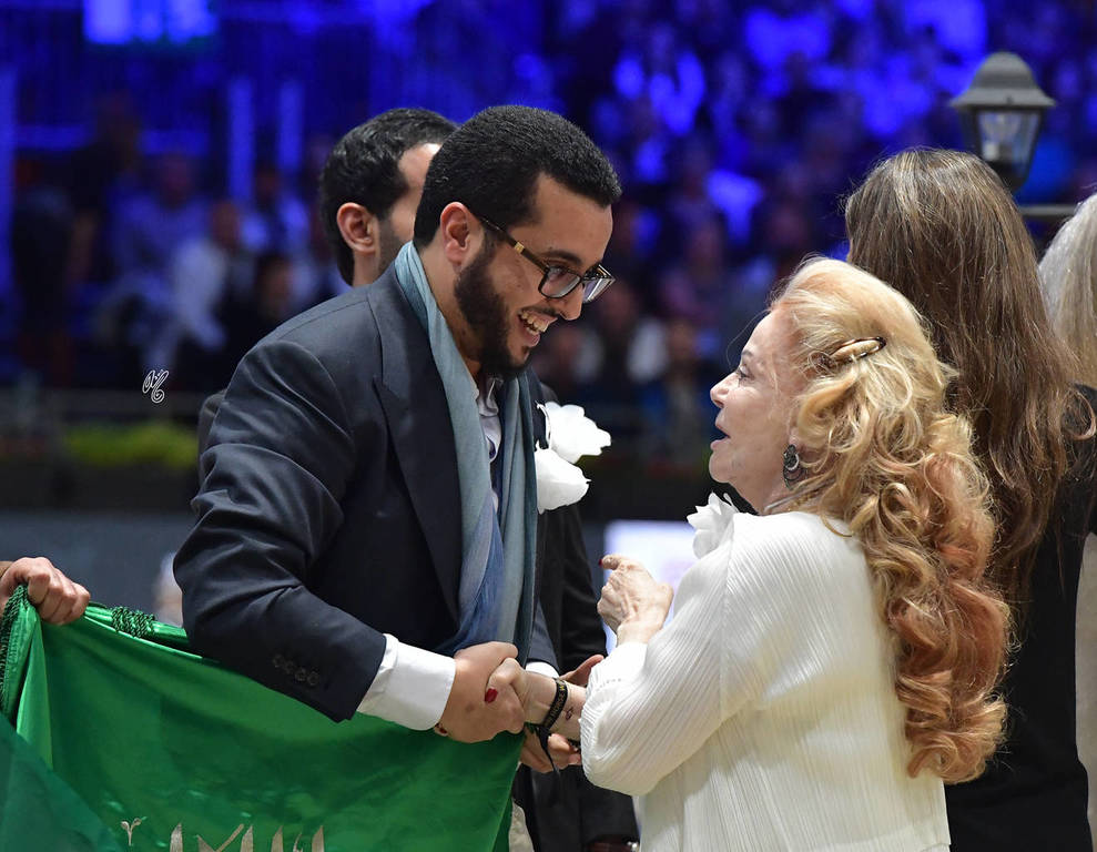 Gold Champion Yearling Female: LR ERA De Excalibur (Excalibur EA X Expected Beauty RP) 