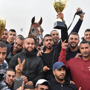 Senior Stallion Gold Champion: Masaoud (Solaz J X Jowara Al Okab)