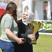 Yearling Filly Gold Champion: Warda A. Y. (Fadi Al Shaqab X Aroussa)