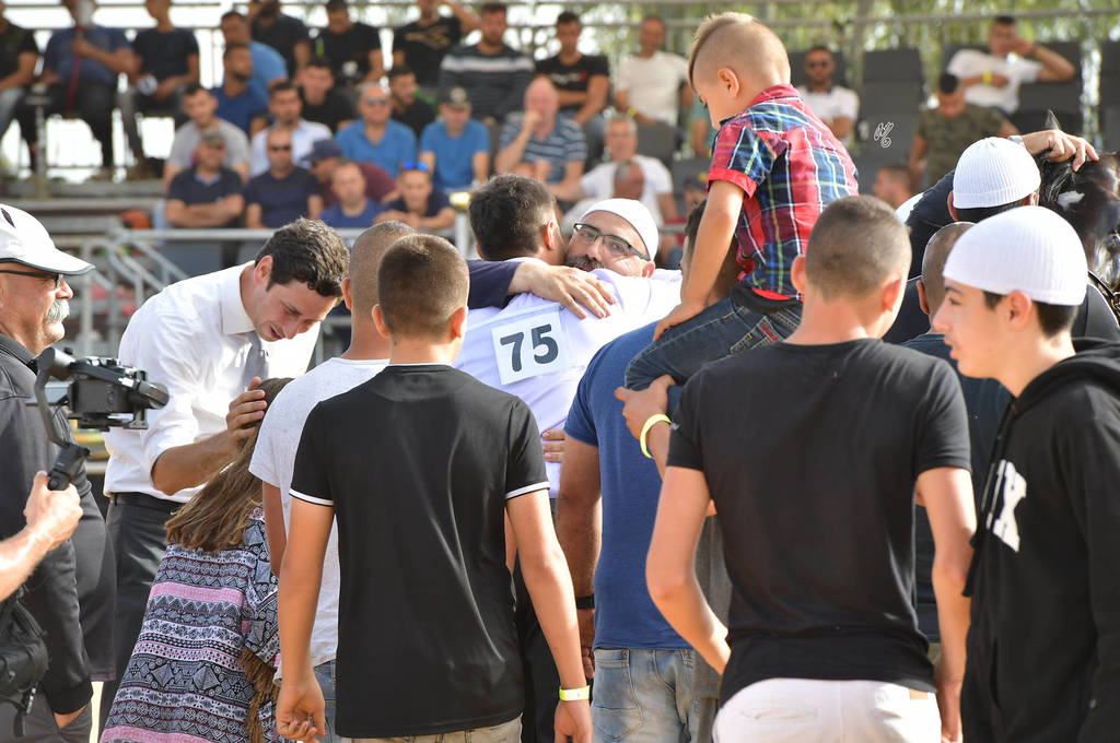 Junior Colt Gold Champion: Onaal Al Bashir (Gazal Al Shaqab X El Shayma)   