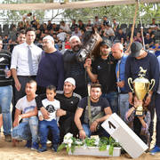 Junior Colt Gold Champion: Onaal Al Bashir (Gazal Al Shaqab X El Shayma)   