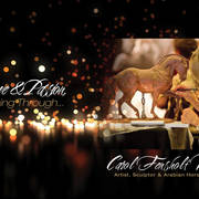 Love & Passion Shining Through, Carol Fensholt Nierenberg, Sculptor, Artist & Arabian Horse Breeder