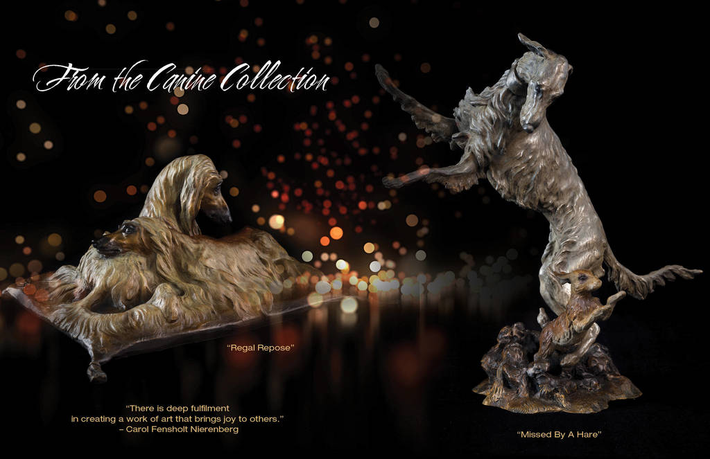 Love & Passion Shining Through, Carol Fensholt Nierenberg, Sculptor, Artist & Arabian Horse Breeder