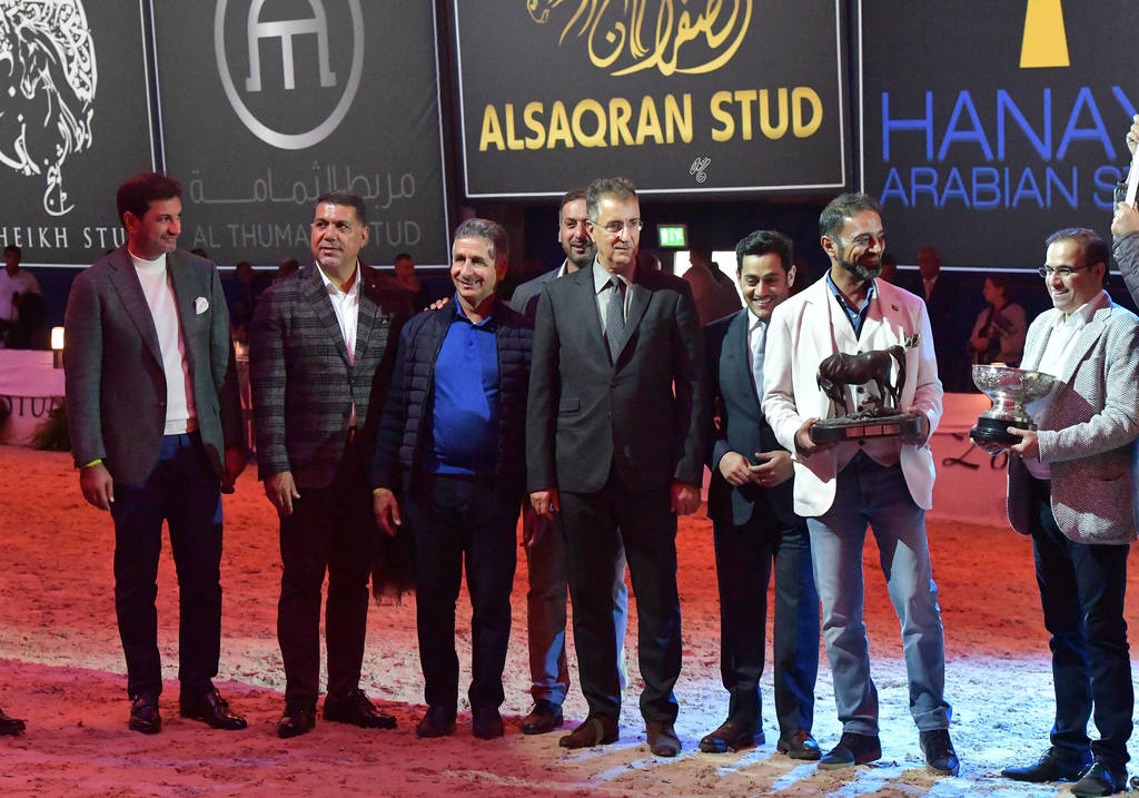 The United Arab Emirates were the winners of the Ian Hedley Memorial Trophy: The All Nations Cup Breeders Trophy; and the Lady Harmsworh Blunt Memorial Trophy: The Nations Cup.