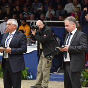 Judges Marc Veray (L) and Mark Ismer (R)