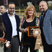Senior Straight Egyptian Mares Bronze Champion: : Dalia KA (Marqius I X Georgia KA) 