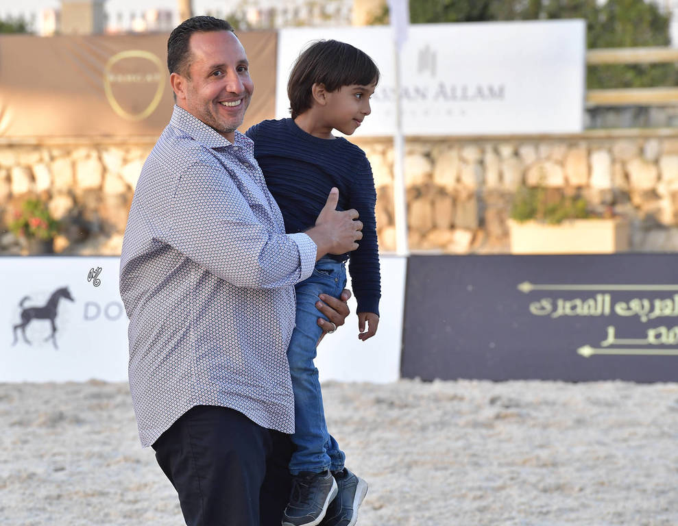 Straight Egyptian Mares Bronze Champion: Naqham Al Baydaa (Jamil Al Rayyan X Magda Sakr) 