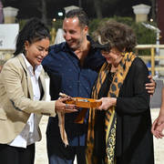 Straight Egyptian Mares Bronze Champion: Naqham Al Baydaa (Jamil Al Rayyan X Magda Sakr) 