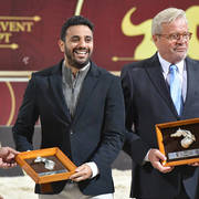 Judges Dhari Al Meghhem and Marek Trela