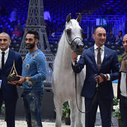 Senior Female Gold Champion: Anood Al Nasser (Ashaal Al Rayyan X Aleysha Al Nasser)