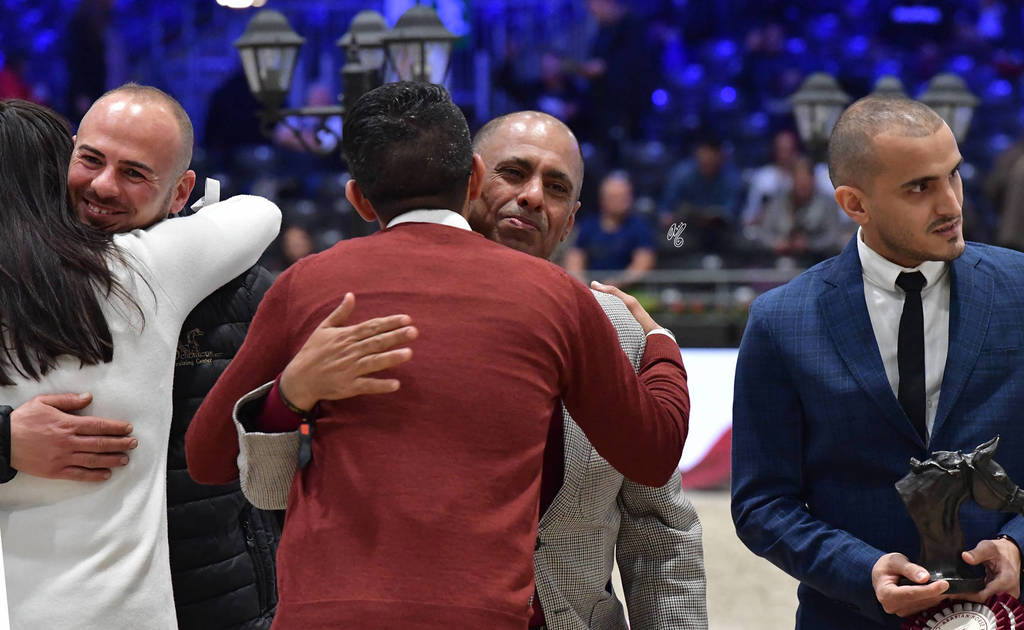 Senior Female Gold Champion: Anood Al Nasser (Ashaal Al Rayyan X Aleysha Al Nasser)