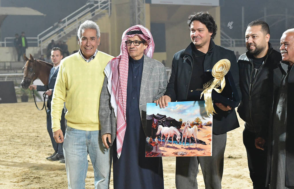 Yearling Colt Gold Champion: Faker Al Mamlaka (PCF Vision X Ghaliyat Azbah)