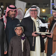 Senior Stallion Gold Champion: Fares Al Rayyan (Ansata Hejazi X G Shafaria)