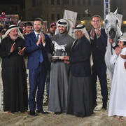 Senior Mare Gold Champion: Menouah Al Rayyan (Fares Al Rayyan X Bint Mesoudah M HP) 