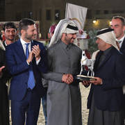 Senior Mare Gold Champion: Menouah Al Rayyan (Fares Al Rayyan X Bint Mesoudah M HP) 