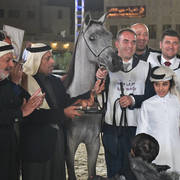 Junior Colt Gold Champion: Efreen Al Rayyan (Al Adeed Al Shaqab X Sahla Al Rayyan)
