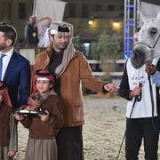 Junior Filly Gold Champion: Layal Al Waab (Sinan Al Rayyan X Semha Al Waab)