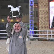 Senior Mare Silver Champion: Thamamah Al Shaqab (Gazal Al Shaqab X Thourayah Al Shaqab)