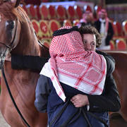 Junior Colt Gold Champion: Tayamon Al Shaqab (Marwan Al Shaqab X Farah Al Shaqab)   