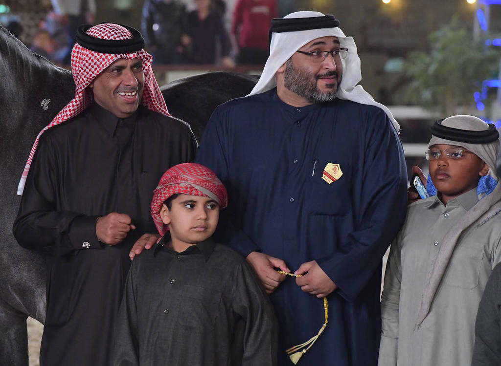 Junior Filly Bronze Champion: Ramtha Al Shaqab (Hadidy Al Shaqab X ZT Maghan) 