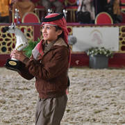 Senior Stallion Gold Champion: Fares Al Rayyan (Ansata Hejazi X G Shafaria)