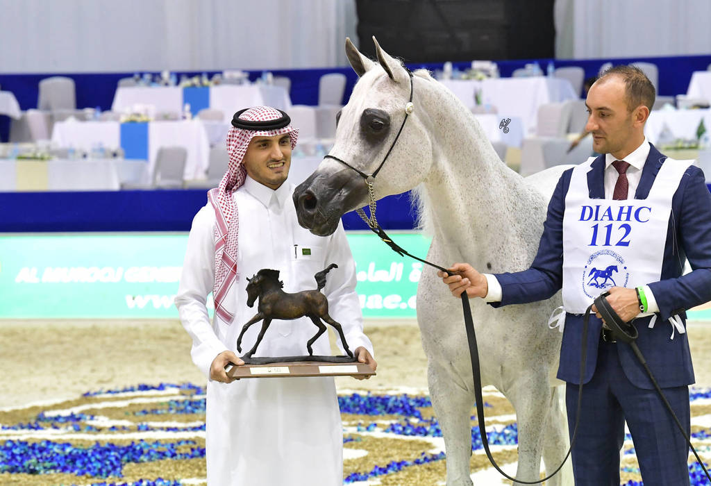 Senior Mare Gold Champion: Pepita (Ekstern X Pepesza)