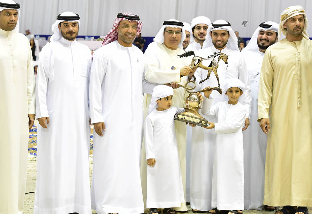 Yearling Colt Gold Champion: D Mezyan (FA El Rasheem X D Mazaia)