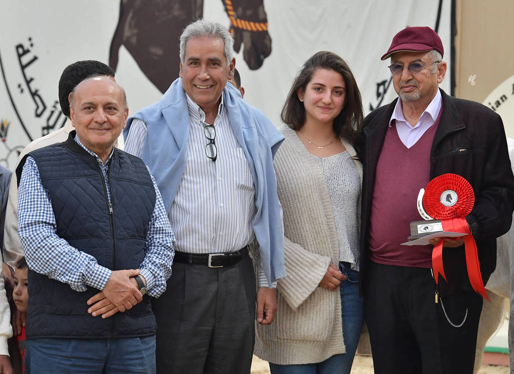 Junior Colt Bronze Champion: Gharam Rabab (TB Sahem X Rowaeda Al Kaherah)  