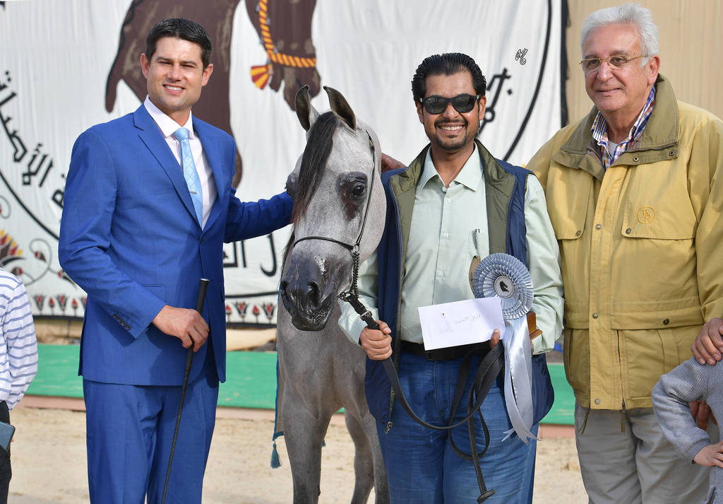 Yearling Filly Silver Champion: Shymat Al Naif (Karar Al Nakeeb X Naifat Al Khalideyah)