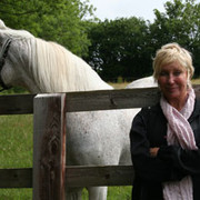 Shirley Watts and one of her many beautiful horses 
