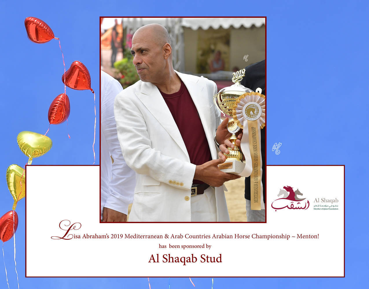 The 2019 Mediterranean & Arab Countries Arabian Horse Championship: MENTON!    