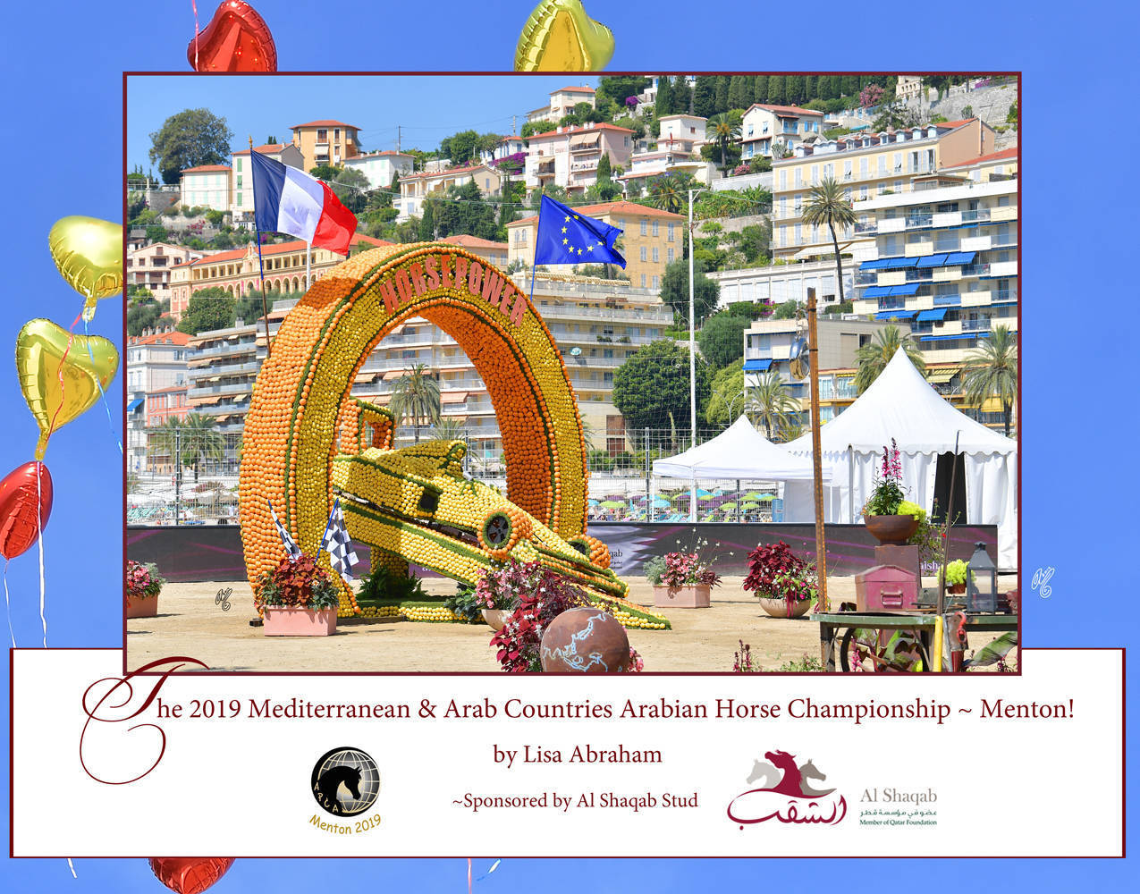 The 2019 Mediterranean & Arab Countries Arabian Horse Championship: MENTON!    