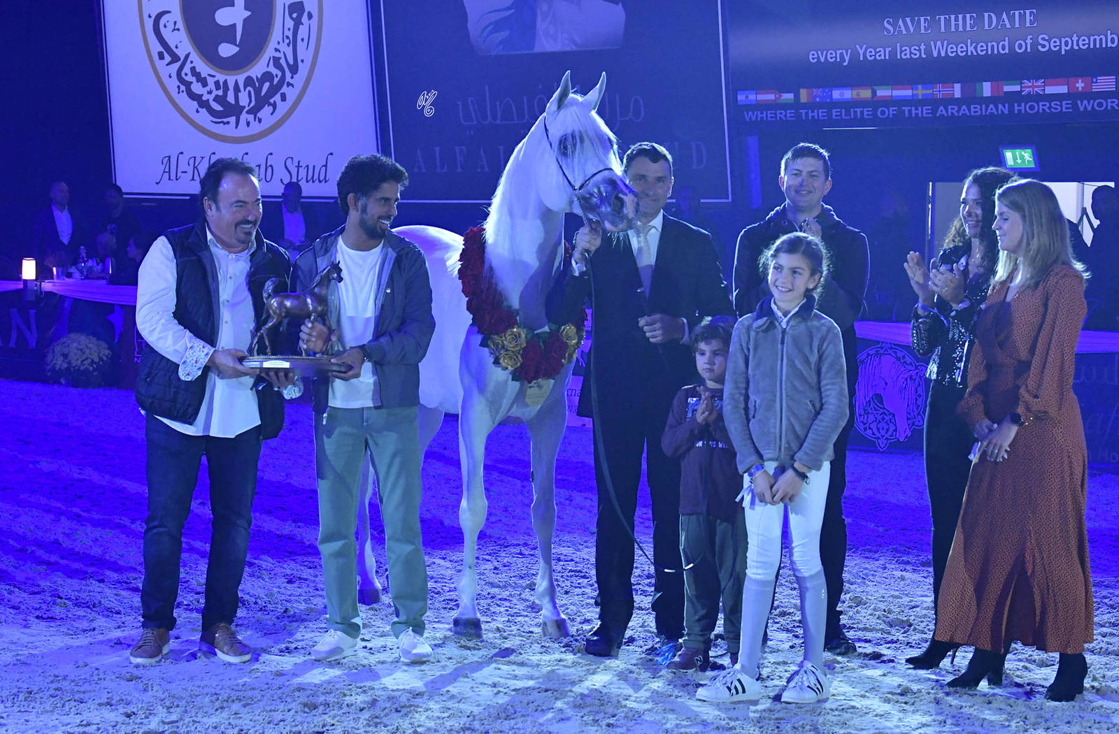 Senior Stallion Gold Champion: Shanghai EA (WH Justice X Salymah EA)