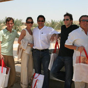 Dubai Day 4 - Bob, Scott, Andrea, Jeff, Rich, Greg & Dixie 