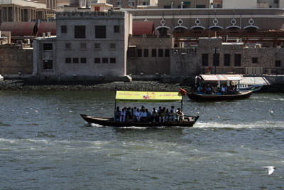 Dubai Day 1 - A boat ride on the Dubai Creek 