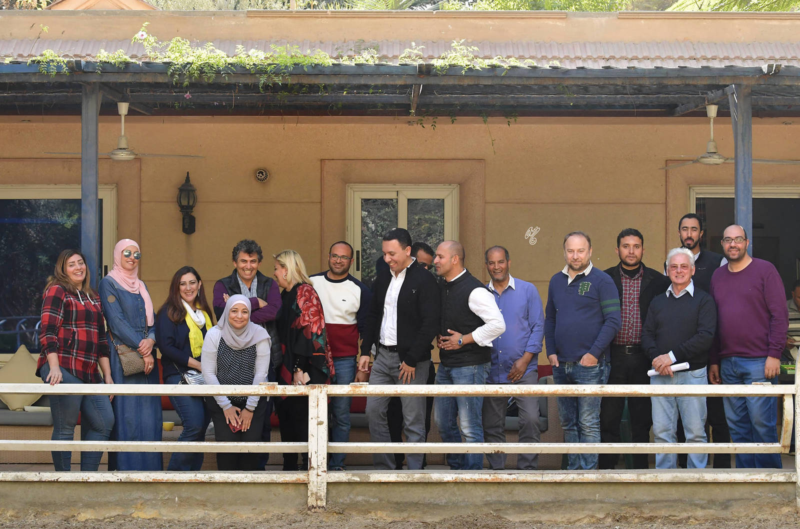 Lisa Abraham: A Gathering of Friends at Albadeia Stud ~ Egypt