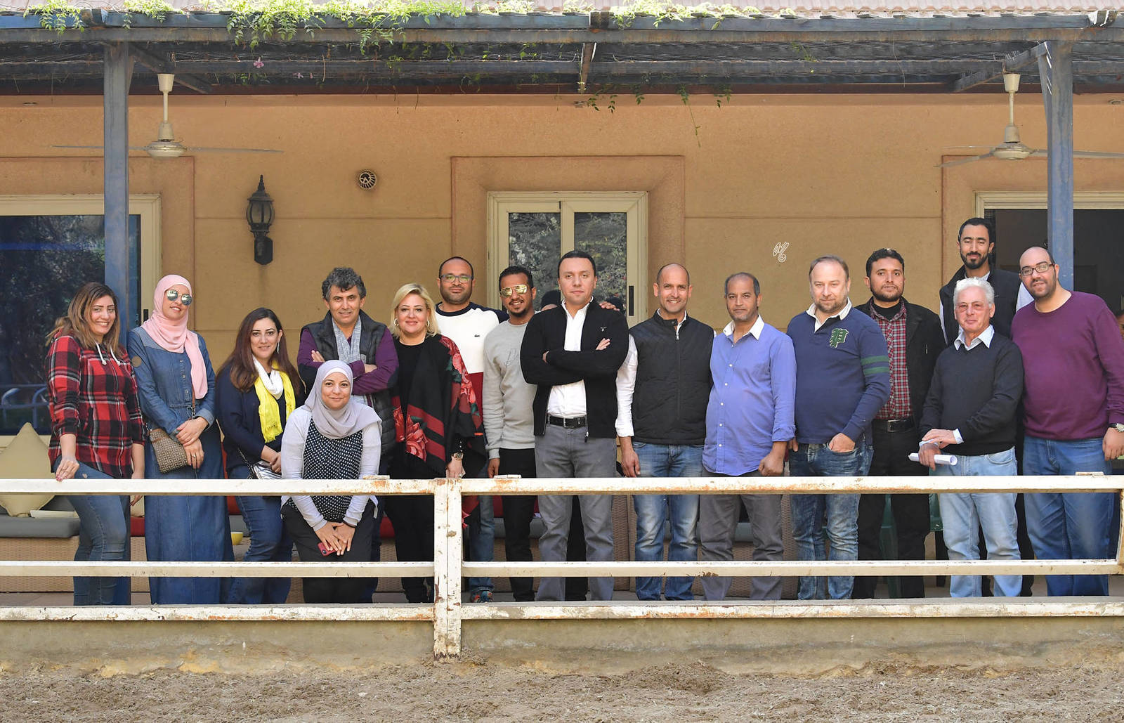 Lisa Abraham: A Gathering of Friends at Albadeia Stud ~ Egypt