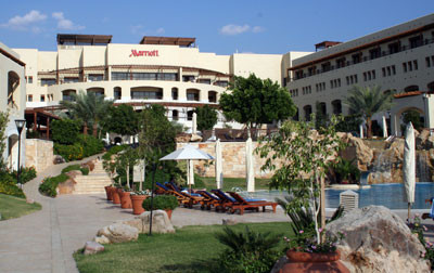 Dead Sea - The Marriot Resort at the Dead Sea 