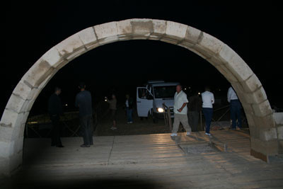 Bethany - The entrance to the baptism site of Jesus 