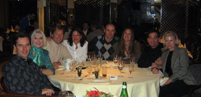 Scott, Cynthia, David, Sigi, Tobias, Janina, John and Christinein Paris December 2005 