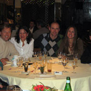 Scott, Cynthia, David, Sigi, Tobias, Janina, John and Christinein Paris December 2005 