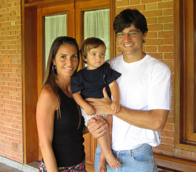 Fabio Diniz and Family at Haras Vanguarda 