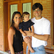Fabio Diniz and Family at Haras Vanguarda 