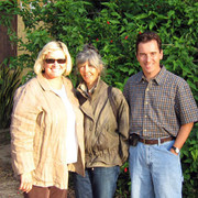 Carol Steepe, Lenita Perroy and Scott Baileyand the wonderful Haras Meia Lua 